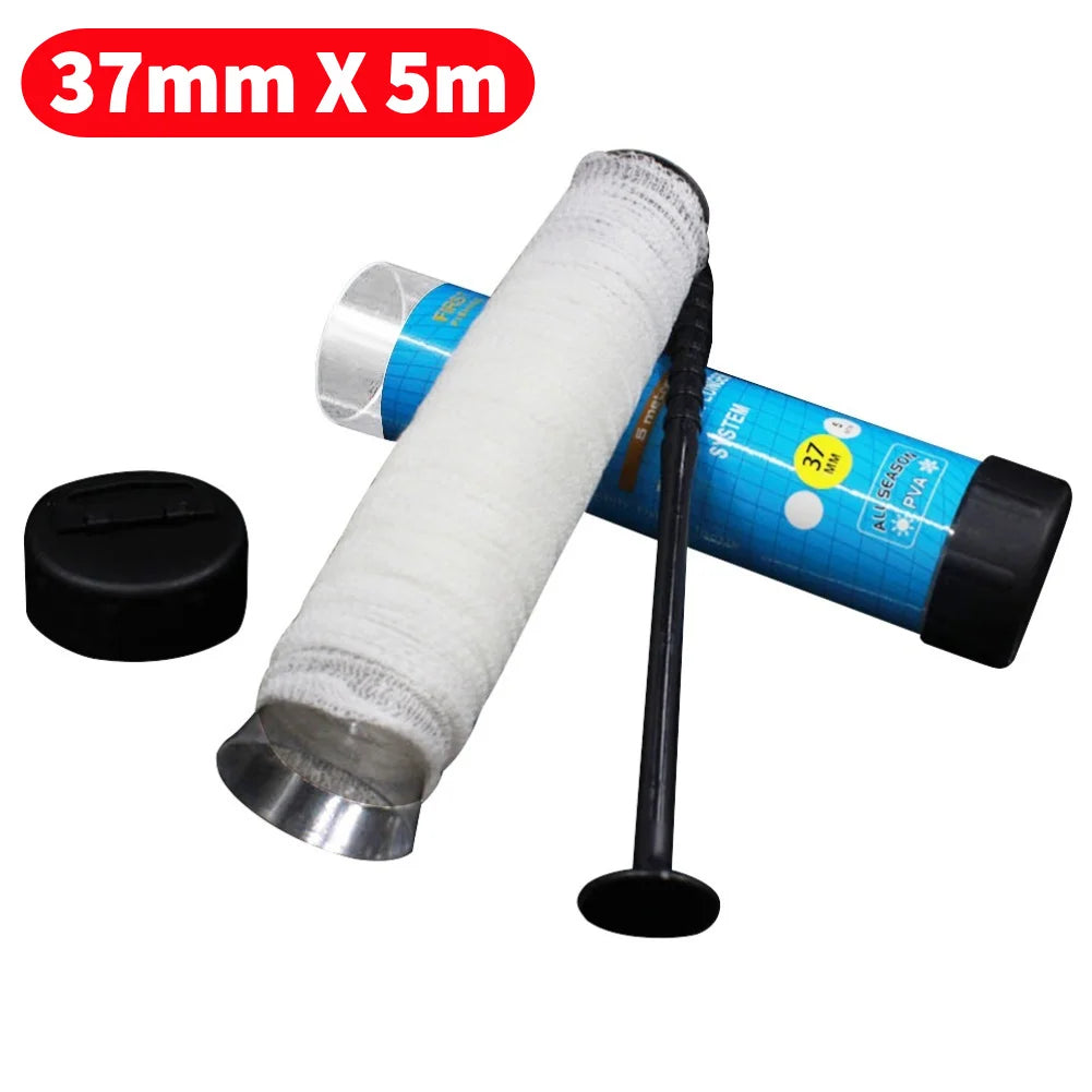 5M Fishing Soluble Narrow Mesh PVA Fishing Protect Fish Net Water Dissolving Narrow Mesh for Carp Lures Fishing Tackle
