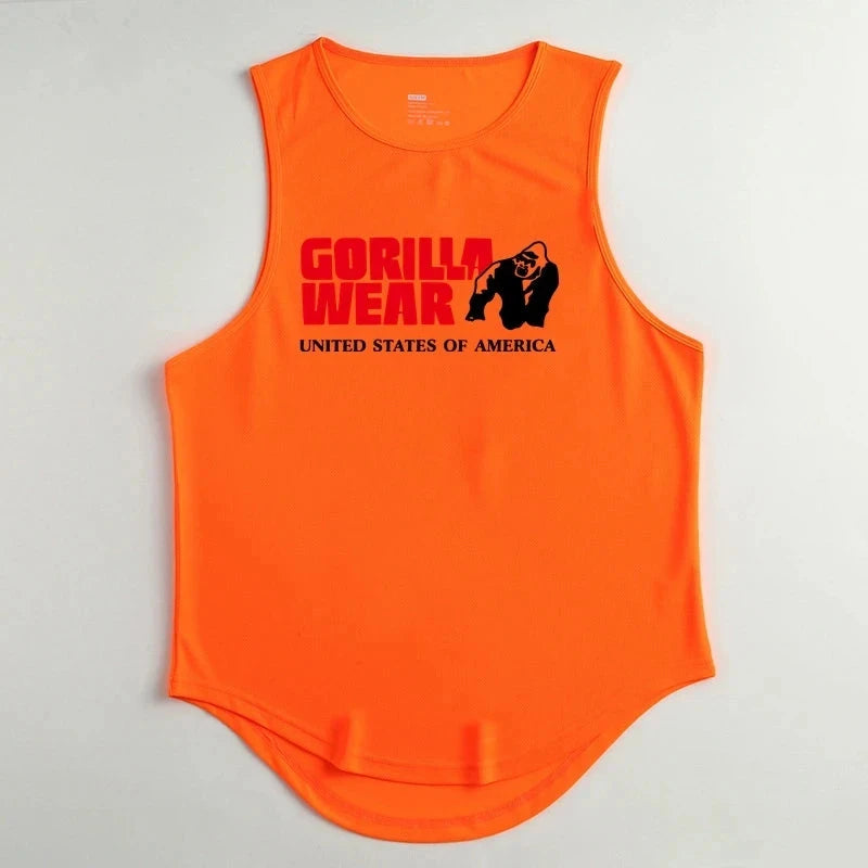 Gym Top Men Men's Clothing Fitness Clothes Shirt Bodybuilding Vests Man Vest Singlet Singlets Muscular Stringer T-shirts Tops 99 in 1