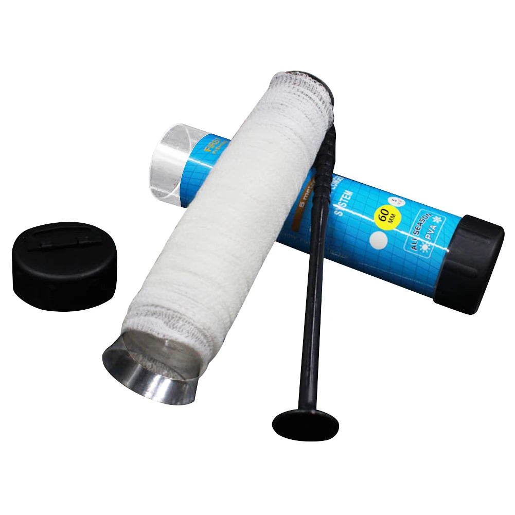 5M Fishing Soluble Narrow Mesh PVA Fishing Protect Fish Net Water Dissolving Narrow Mesh for Carp Lures Fishing Tackle