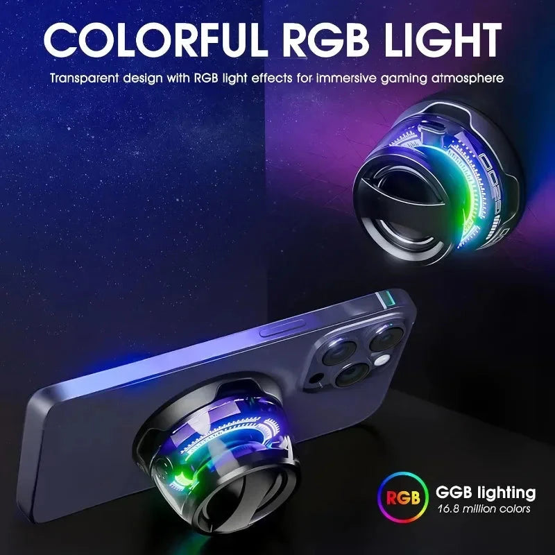 Outdoor Magnetic Bluetooth Speaker Wireless Portable Mini Travel Stereo Speaker with RGB Color Light and Phone Holder for Ios 99 in 1