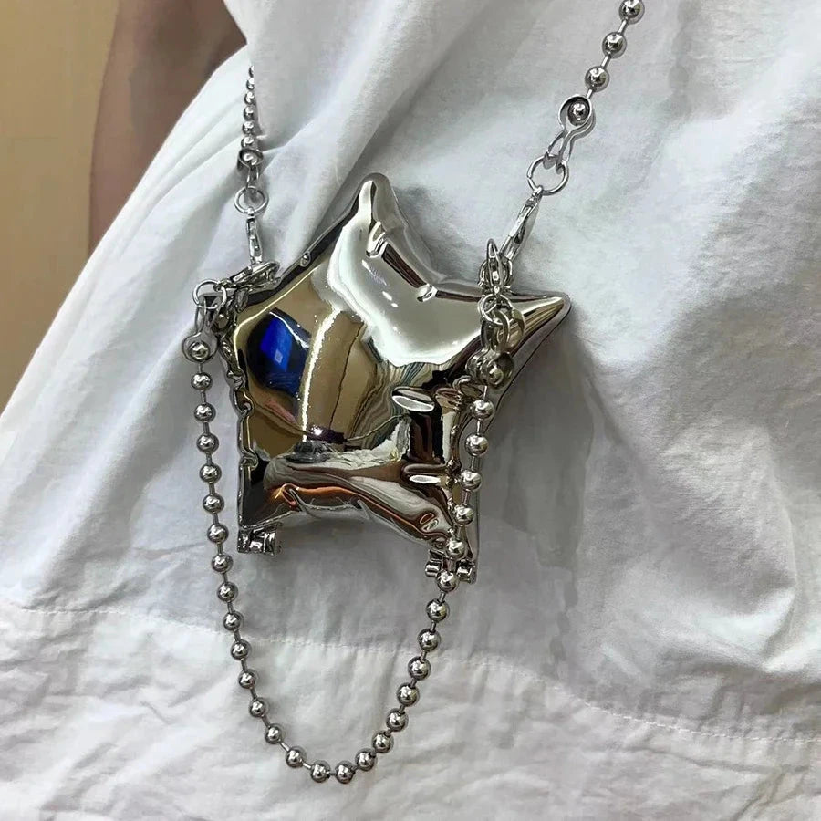 2024 New Metal Mini Lipstick Bags for Women High Quality Shoulder Bag Fashion Flower Satche Women's Accessory Bag 99 in 1