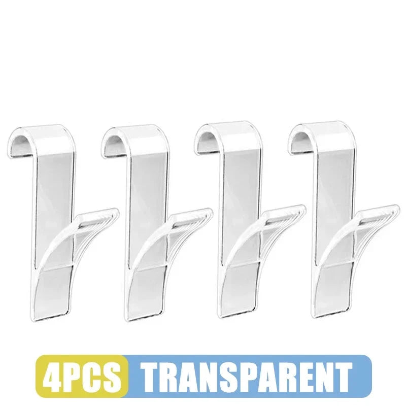 4pcs Hanger for Heated Towel Radiator Rail Bath Hook Holder Clothes Hanger Bathroom Drying Towel Scarf Rack Coat Holders 99 in 1