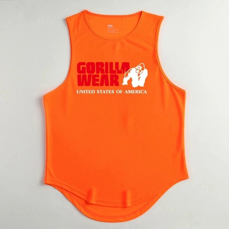 Gym Top Men Men's Clothing Fitness Clothes Shirt Bodybuilding Vests Man Vest Singlet Singlets Muscular Stringer T-shirts Tops 99 in 1