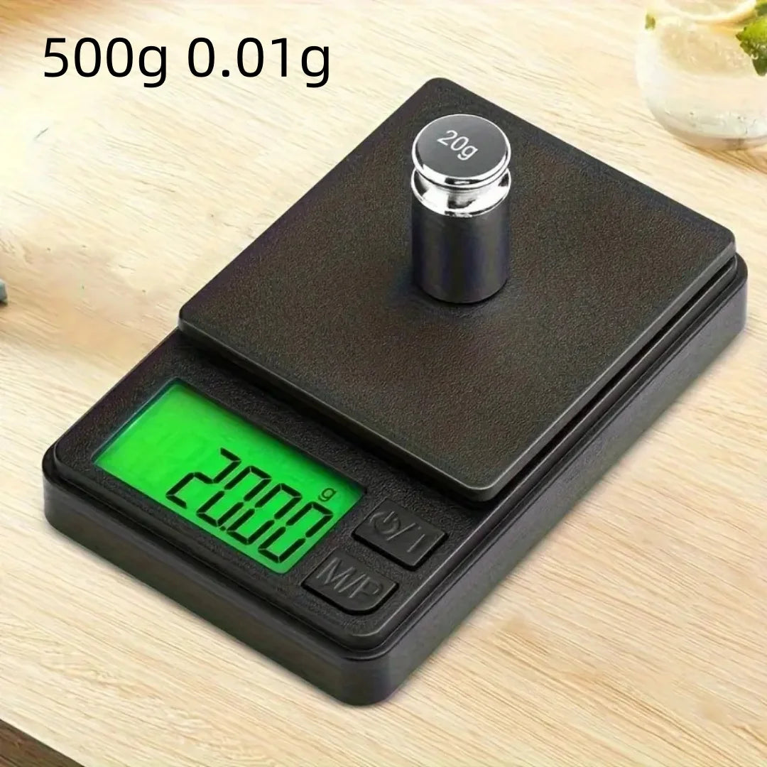 Mini Jewelry ScaleDigital Pocket Scale Weigh Gram Scale Accuracy 500g/0.01g