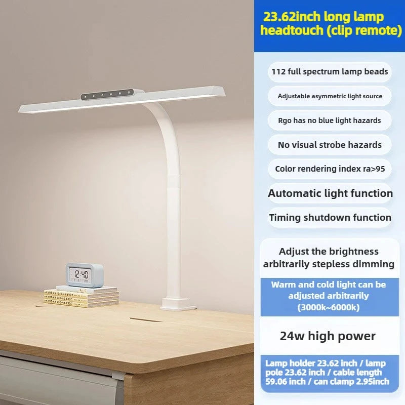 Touch Remote Control Dimmable LED Desk Lamp Intelligently Controlled Eye Protection for Reading Student Dormitory Bedroom 99 in 1