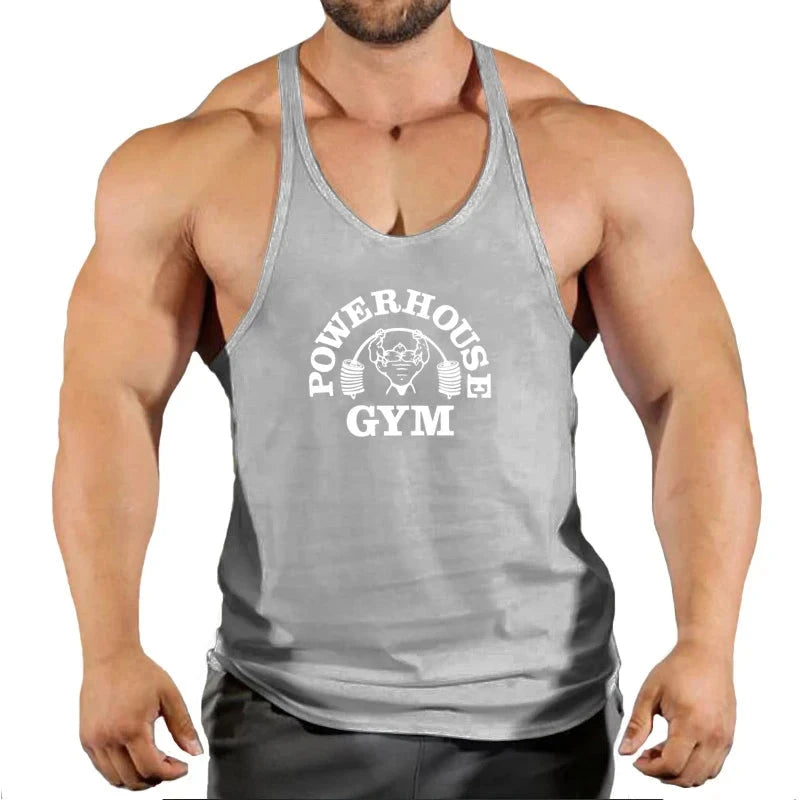 Gym Top Men Bodybuilding Shirt Fitness Men's Vest Singlet Sleeveless Sweatshirt Man Clothes Clothing Stringer Vests Singlets 99 in 1