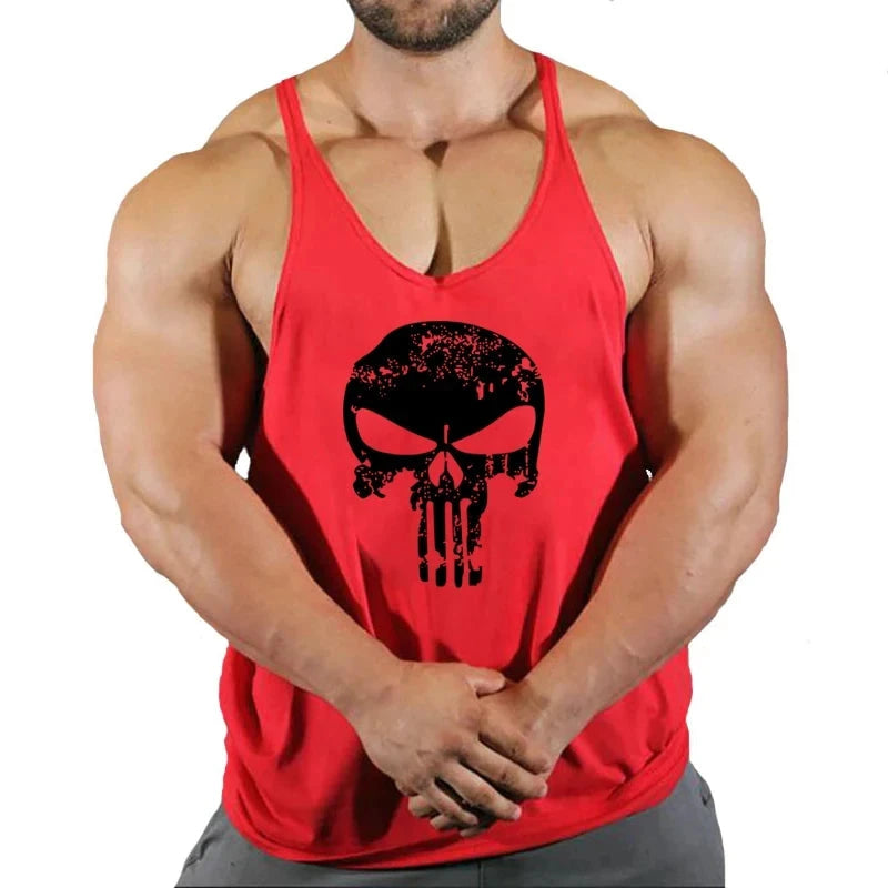 Top Gyms Men's Clothes Tank Vest Gym Shirt Undershirt Man Sportswear Bodybuilding Workout Vests Muscle Clothing Brand Fitness 99 in 1