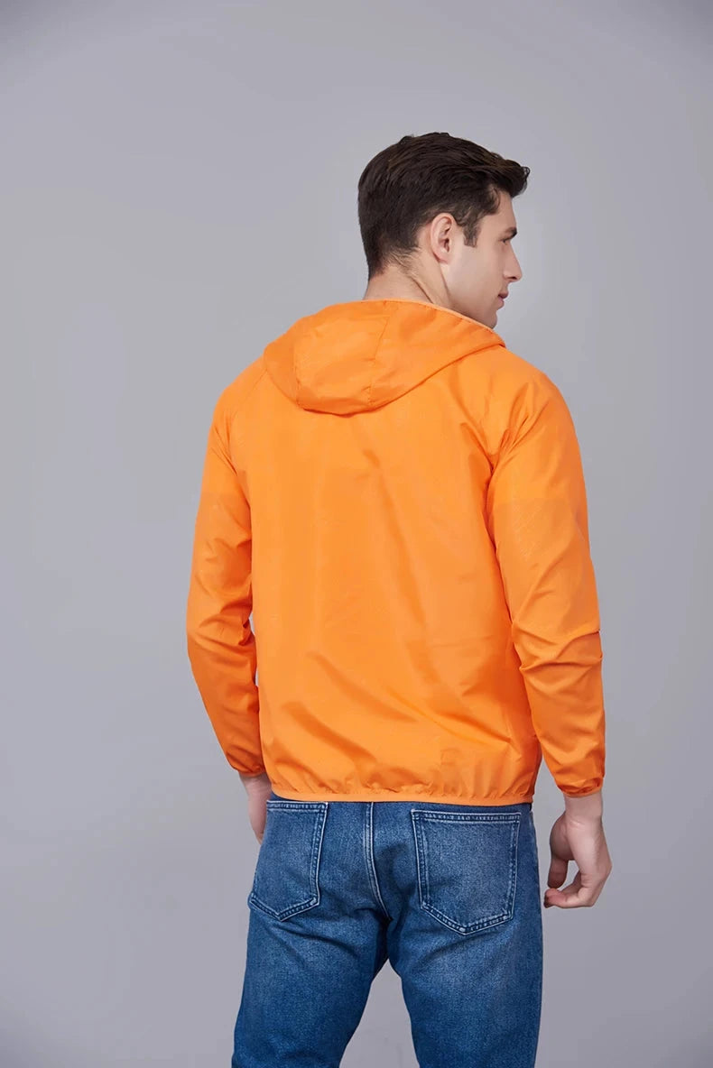 LNGXO Unisex Hiking Jacket Men Women Waterproof Quick Dry Camping Windbreaker Trekking Fishing Rain Coat Outdoor Anti UV Clothes 99 in 1