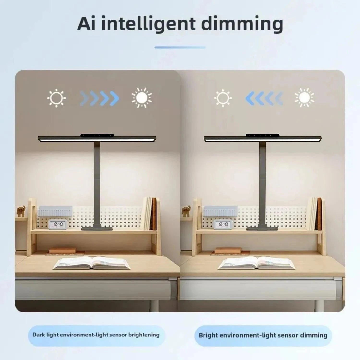 Touch Remote Control Dimmable LED Desk Lamp Intelligently Controlled Eye Protection for Reading Student Dormitory Bedroom 99 in 1