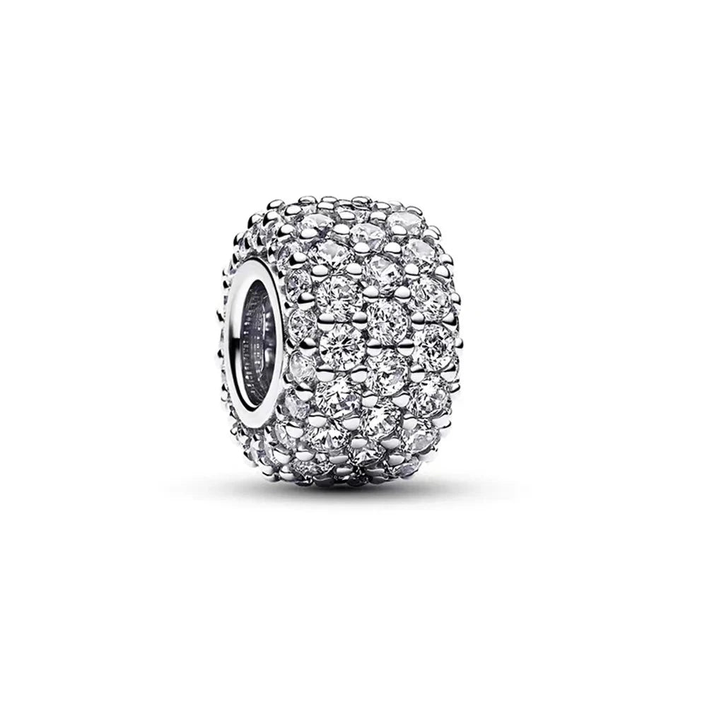 Back To School 925 Sterling Silver Charms Bag Earphone Magic Cube Watch Games Console Bead Pendant Fit Bracelet Necklace Jewelry 99 in 1