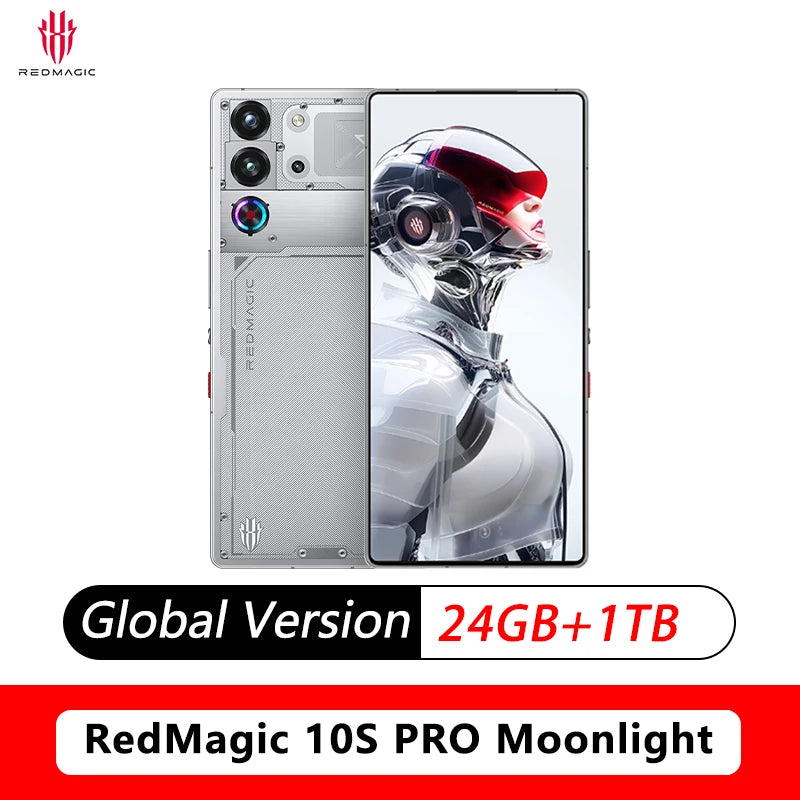 RedMagic 10S Pro global Version 5G game telephone Snapdragon 8 Elite leading 7050mAh 80W fast charge 6.85 inches