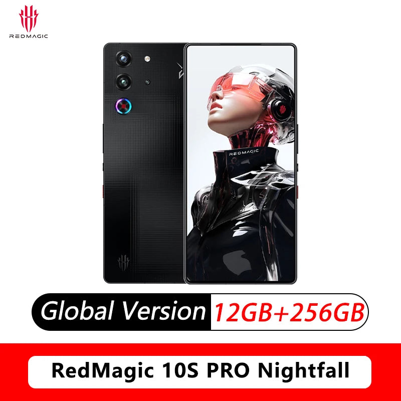 RedMagic 10S Pro global Version 5G game telephone Snapdragon 8 Elite leading 7050mAh 80W fast charge 6.85 inches