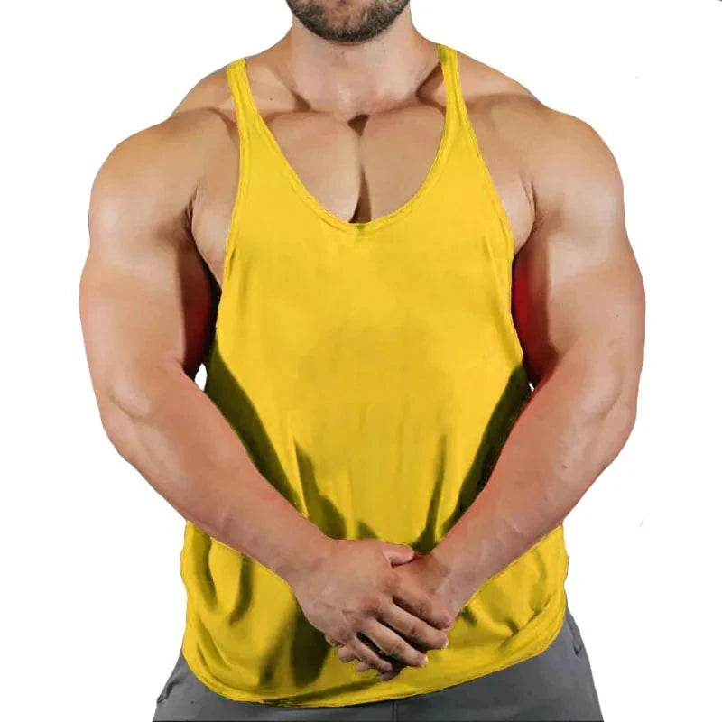 Top Gyms Men's Clothes Tank Vest Gym Shirt Undershirt Man Sportswear Bodybuilding Workout Vests Muscle Clothing Brand Fitness 99 in 1