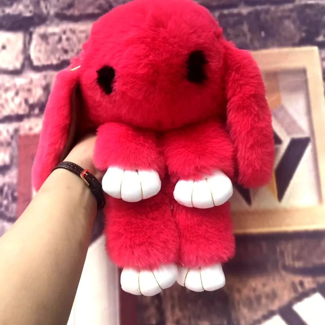 Rabbit Bag Crossbody Bag Imitation Otter Rabbit Fur Rabbit Bag Plush Bag Bag Women's Bag Bag 2023 New Fashion Chain Bag 99 in 1