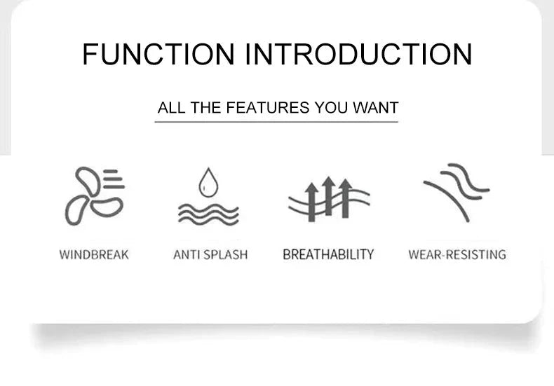 LNGXO Waterproof Hiking Jackets for Men and Women Sun Protection Windbreaker Camping Climbing Rain Coat Unisex Portable Clothes 99 in 1