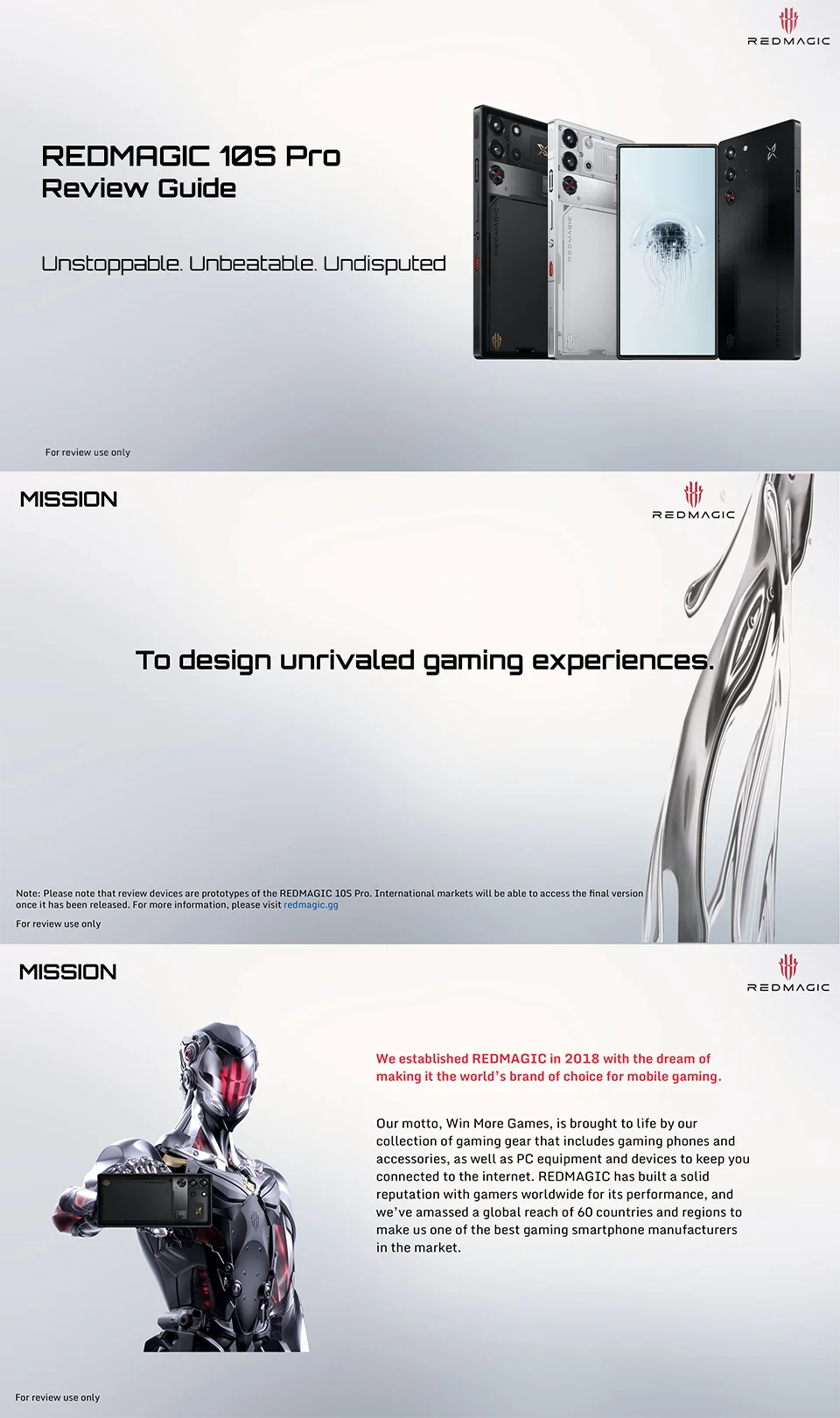 RedMagic 10S Pro global Version 5G game telephone Snapdragon 8 Elite leading 7050mAh 80W fast charge 6.85 inches
