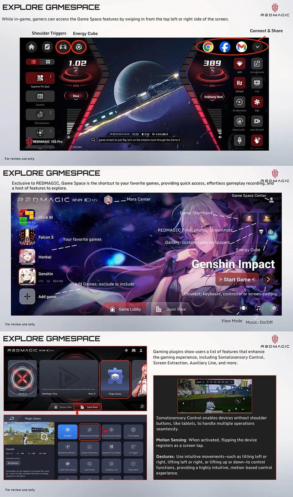 RedMagic 10S Pro global Version 5G game telephone Snapdragon 8 Elite leading 7050mAh 80W fast charge 6.85 inches