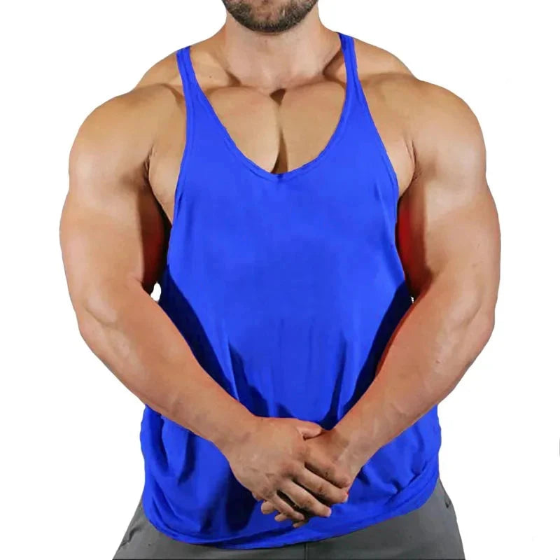 Top Gyms Men's Clothes Tank Vest Gym Shirt Undershirt Man Sportswear Bodybuilding Workout Vests Muscle Clothing Brand Fitness 99 in 1