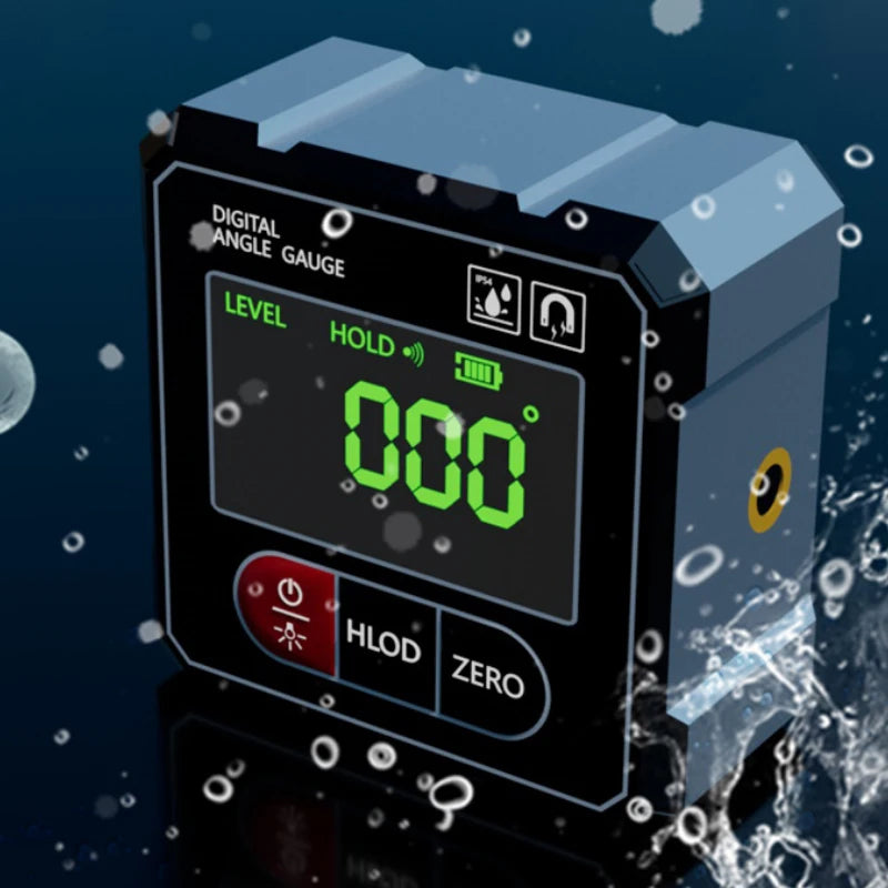 Level Angle Ruler Angle Measurement Magnetic Digital Angle Finder With Electronic Laser  Rechargeable Protractor