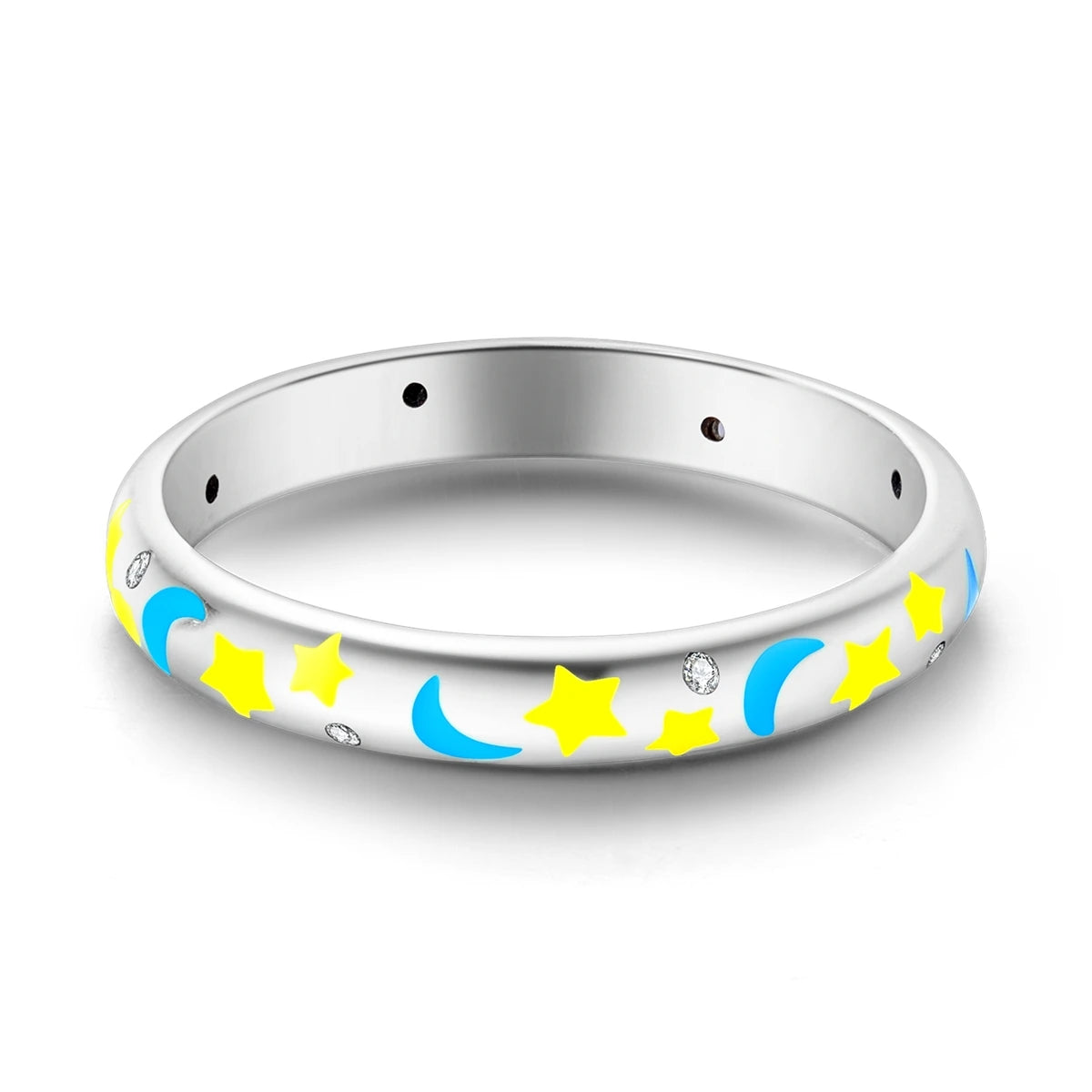 Silver Plated Women Luxury Stackable Ring Real Infinite Flower Daisy Fine Jewelry Rings For Engagement Weddling Party